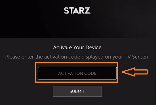 Activating Your Starz Account