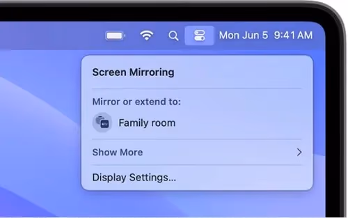 Screen Mirroring Mac 1