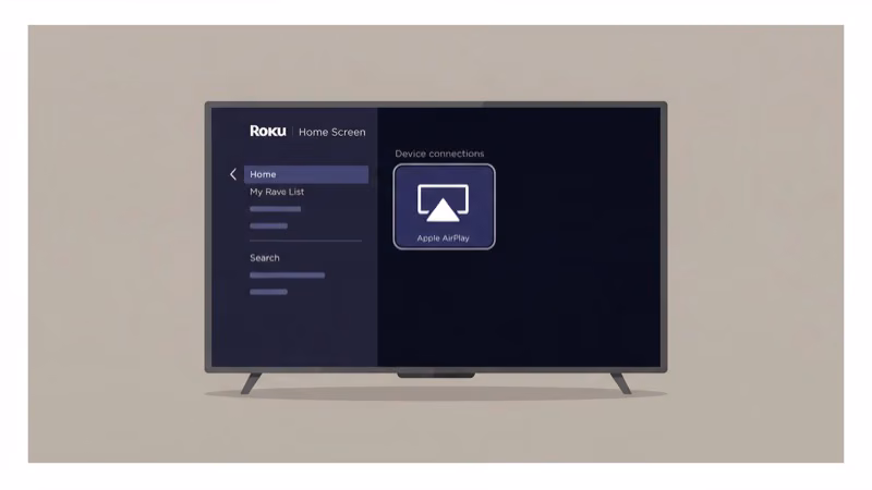Roku Streaming Stick 4K plugged into Insignia TV HDMI port during setup