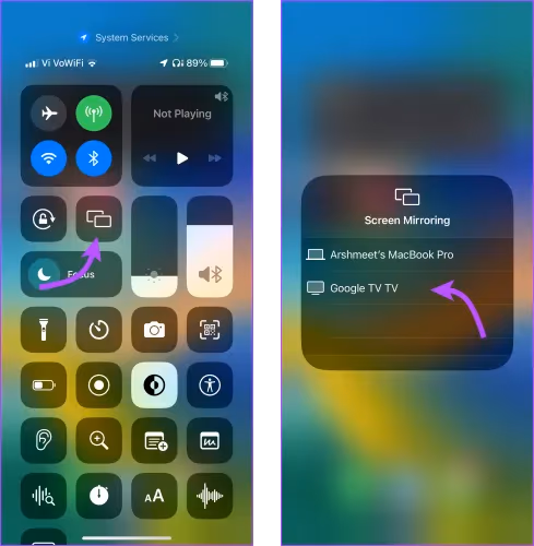 Screen Mirroring To Tv