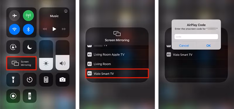 Iphone Screen Mirroring To Vizio Tv