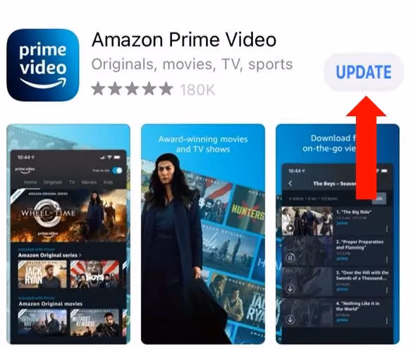 Amazon Prime Updates