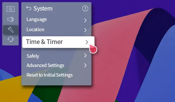Lg Tv Time & Timer
