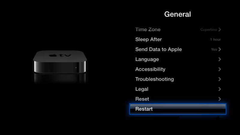 Apple Tv Reset