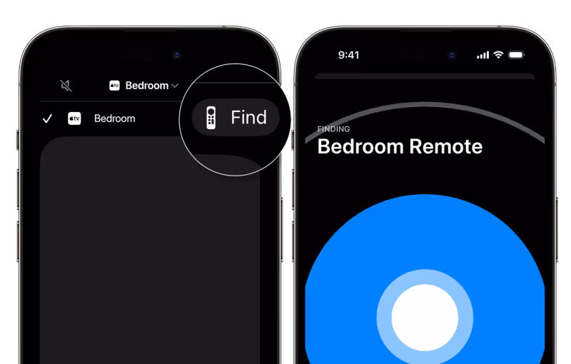 Apple Tv Siri Remote Find My Integration