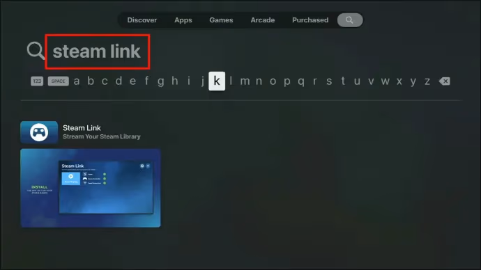 Apple Tv Steam Link App