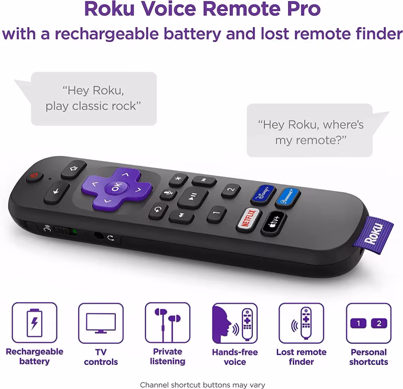 Roku Voice Remote Pro