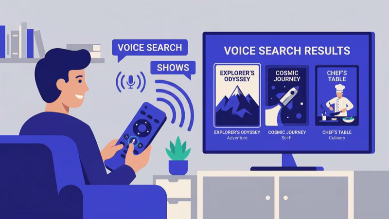 Fire TV Alexa Voice Remote with voice button and app shortcut controls for YouTube TV