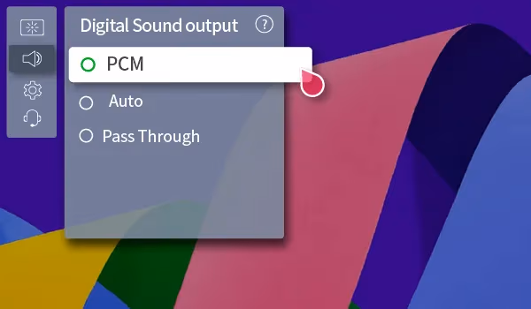 Lg Tv Digital Sound Output Pcm