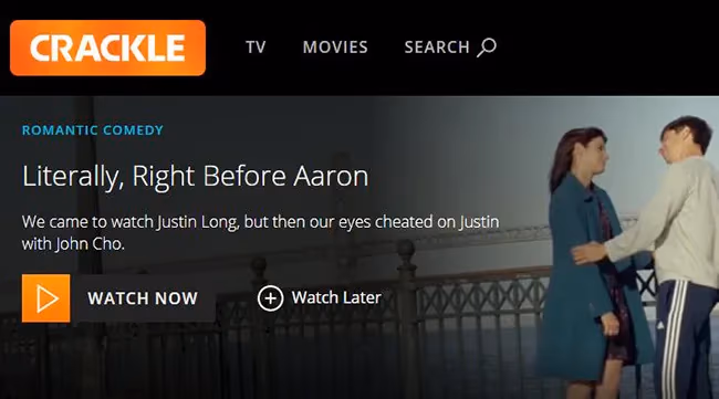 Crackle Watch Later