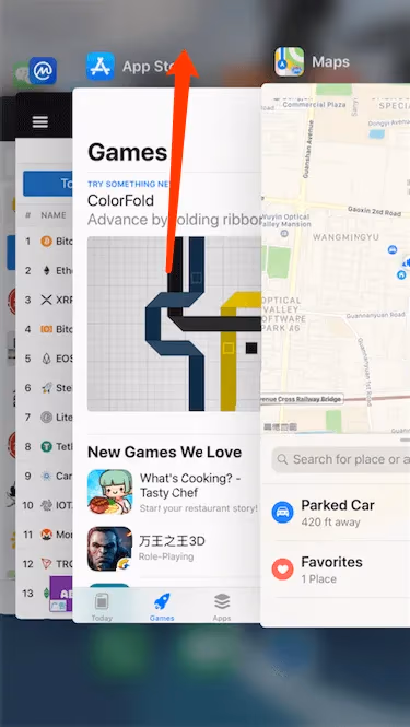 Force Close App Iphone