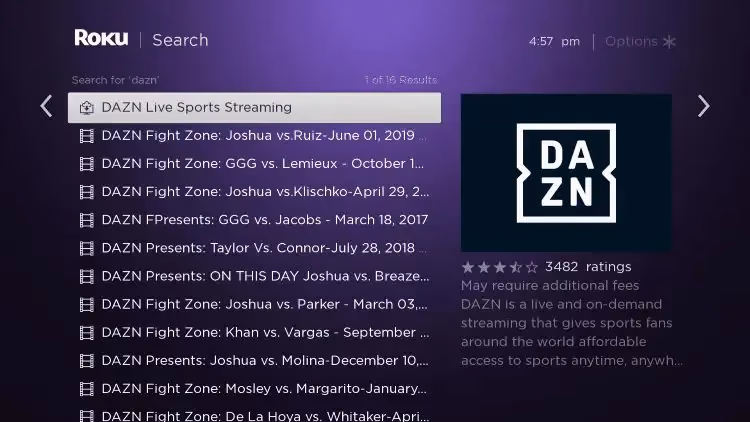 Install The Dazn App On Roku 2