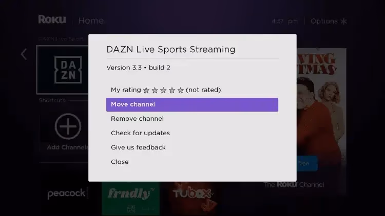Dazn Remove Channel