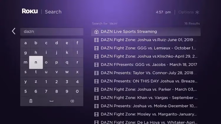 Install The Dazn App On Roku 1