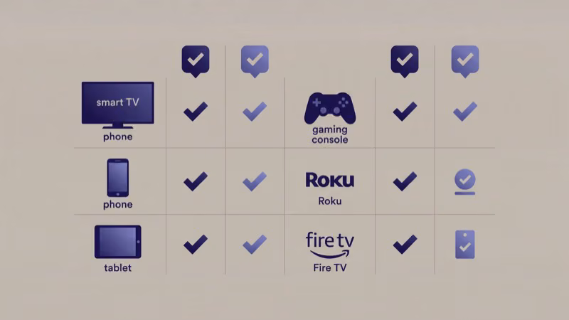 fuboTV and DAZN app compatibility across Fire TV, Apple TV, and smart TVs