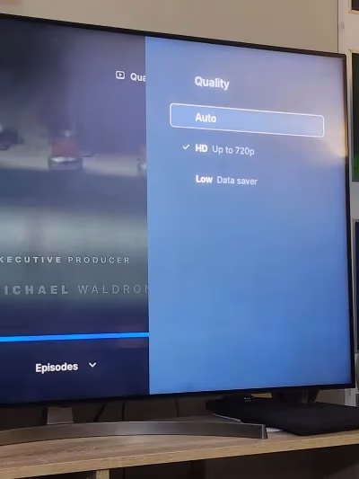 Adjust Streaming Quality Via Disney+ Settings
