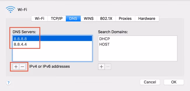 Change Dns Server Settings Mac