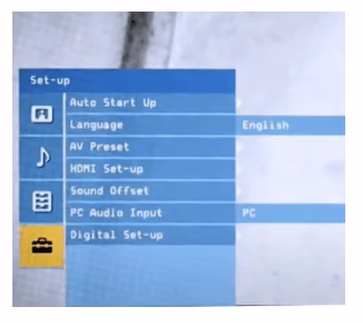 Samsung Digital Setup