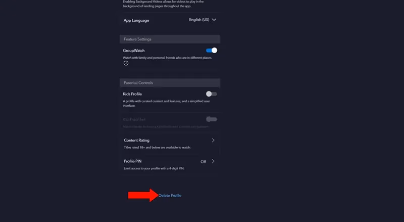 Disney Plus Delete Your Profile 3