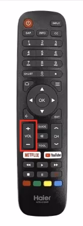 Element Tv Volume Up Down Buttons