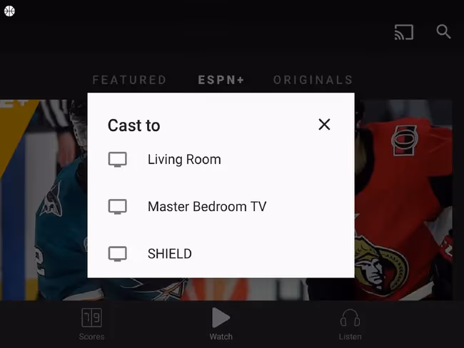 Espn+ App Cast