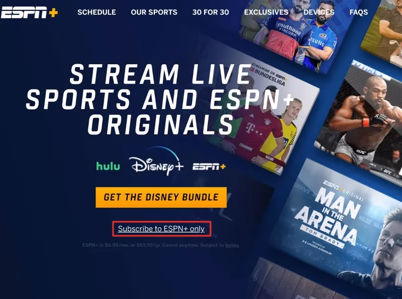 Signing Up For An Espn Plus Subscription 1