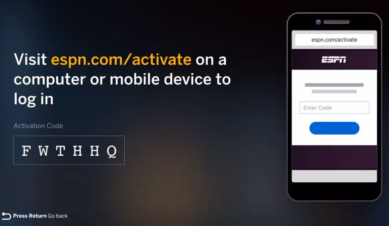 Logging Into Espn Plus 1