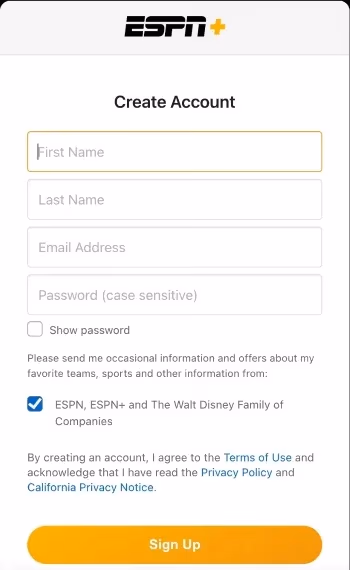 Signing Up For An Espn Plus Subscription 2