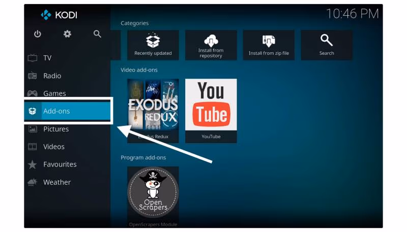 Kodi Add-ons 