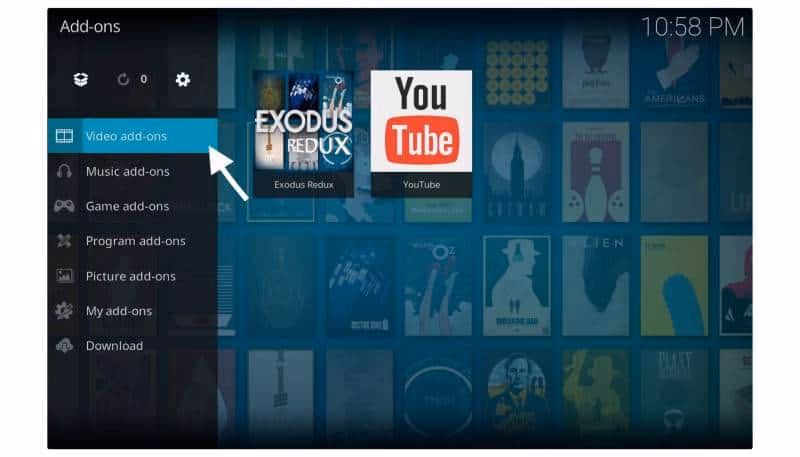 'Video Add-ons' section