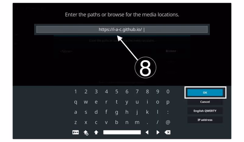 Type 'https://i-a-c.github.io/' in the box
