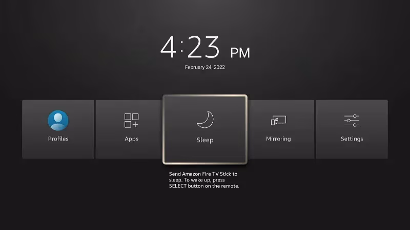 Fire Stick Sleep Timer