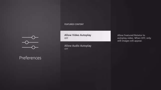 Firestick Video Autoplay