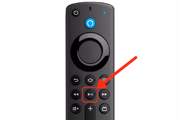 Fire Tv Remote Play Pause Button
