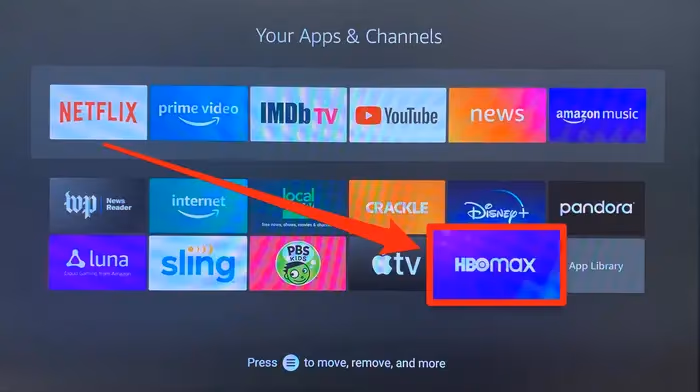 Download The Hbo Max App On Insignia Fire Tv 4
