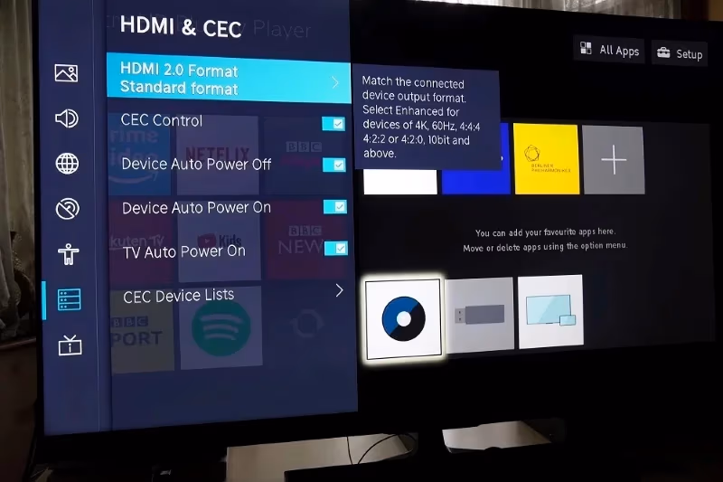 Hisense Tv Disable Hdmi Cec