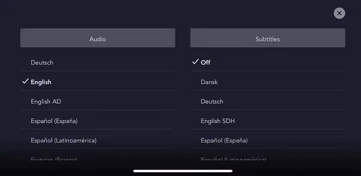 Change The Language On Disney Plus Apple Tv