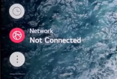 LG TV Network Not Connected
