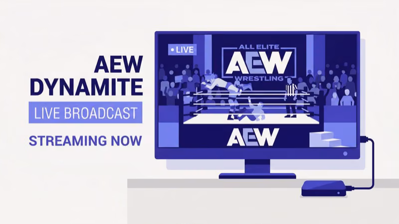 Roku Fire TV and Apple TV streaming devices connected to a television