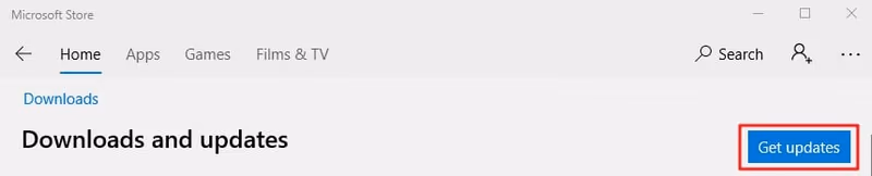 Update the application