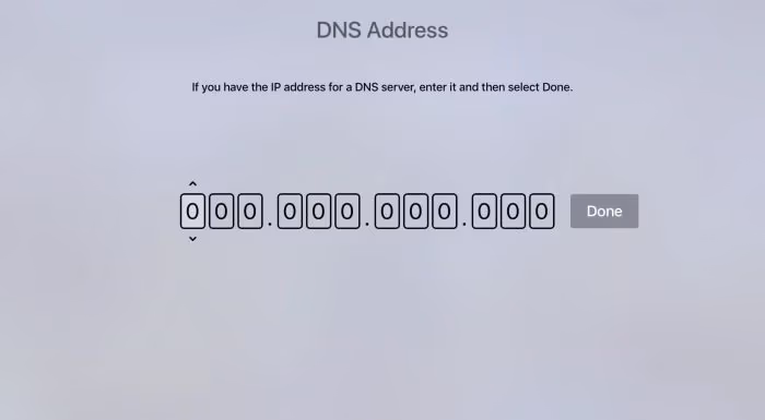 Set Your Device's New DNS