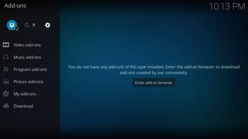 Kodi Install Add On From Entertainment Repo 2