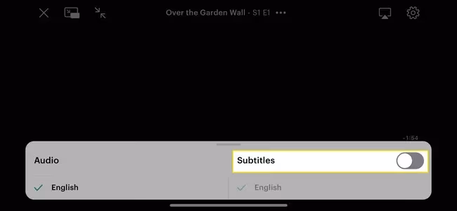 Enable Subtitle on Hulu