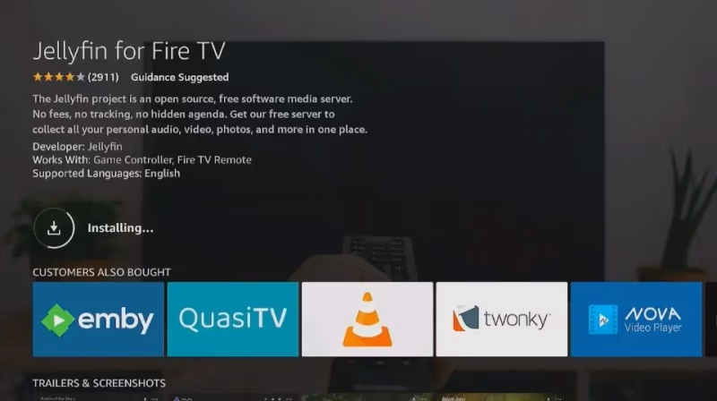 Install Jellyfin From The Amazon App Store 6