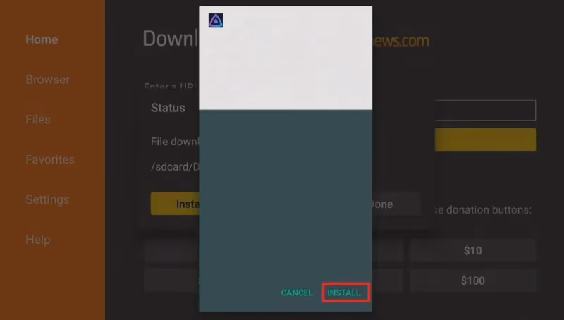 Sideload Jellyfin Apk Using Downloader 6