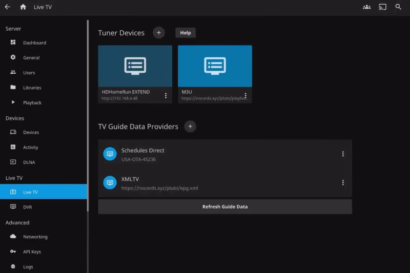 Jellyfin Full Featured Dvr Functionality