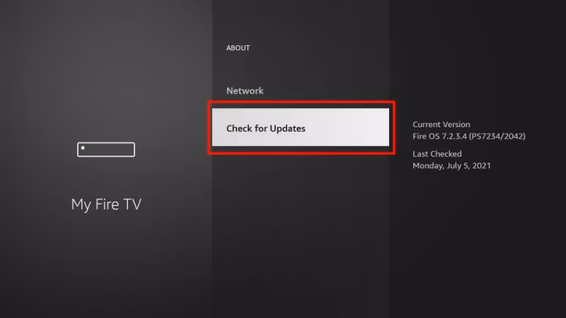 Fire Tv Check For Updates