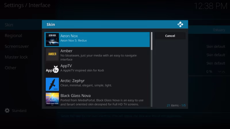 Kodi Skin