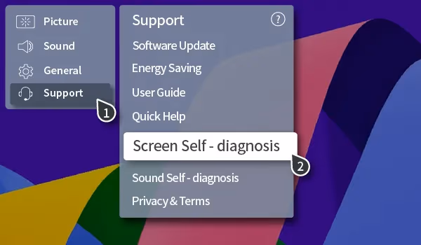 Lg Tv Screen Self Diagnosis