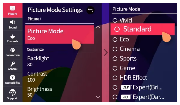 Lg Tv Picture Mode Settings
